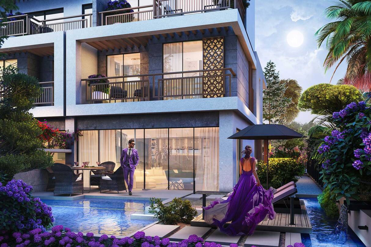 Violet at Damac Hills 2 exterior